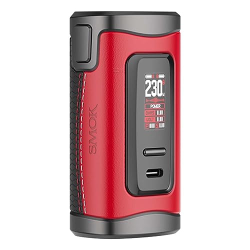 Smok Morph 3 Mod 230W Adjustable Airflow 0.96” Display 510 connection BATTERY SOLD SEPARATELY No Nicotine (Red)