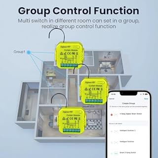 Modulo ZigBee per Tapparelle, Tende, Persiane, Interruttore Intelligente Telecomando RF 433MHZ, Compatibile con Alexa Google Home, Comando per Persiane Avvolgibili, Relè (1)