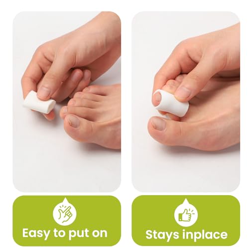 Protections d'orteils en gel de silicone pour cors et callosités avec coussinets - 7