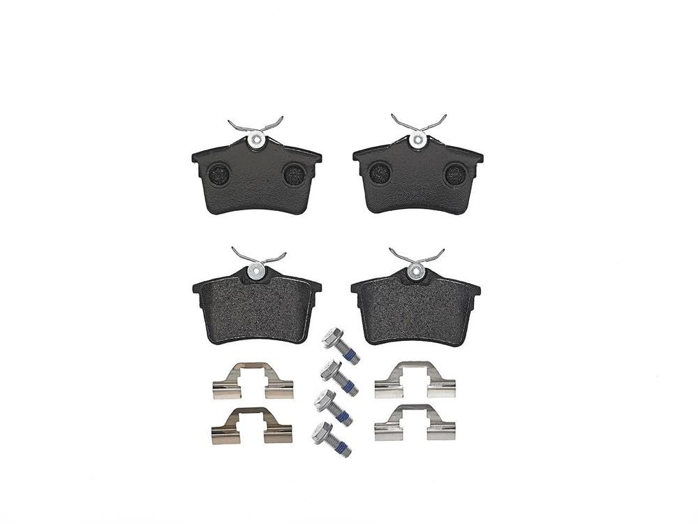 Plaquettes Frein Arrière Brembo P61084 - Compatible Peugeot, Citroën
