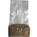 5lb Organic Sterile Mushroom Grain Spawn | Injector Port Grow Bags, Hydrated, Ready to Inoculate (Pack of 1) | Made in USA