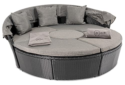 Sonneninsel di volio Polyrattan Milano für Garten und Terrasse