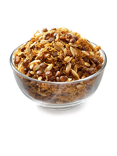 Image of Kanwarji's Confectioners Dal Biji Dalmoth Namkeen (400g) |Medium Spicy Made with 100% Pure Desi Ghee | Handmade Ready to Eat Indian Snack