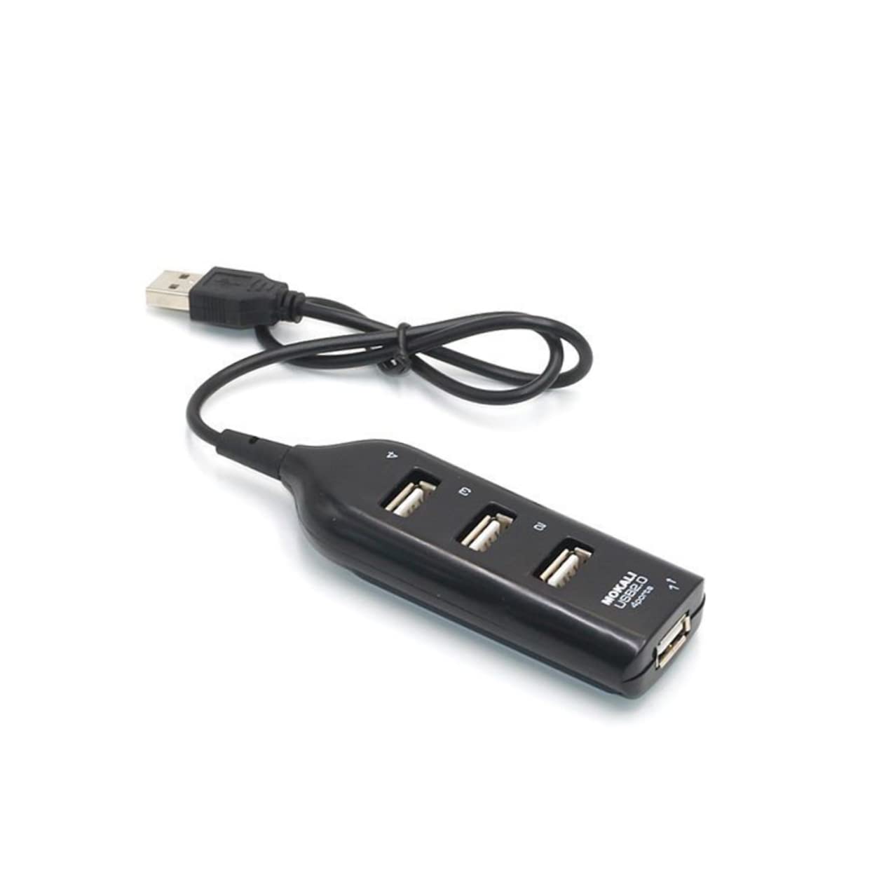 Mikikit USB Charging Hub Port USB Splitter for Adapter High Speed Data Transfer Compatible Pc Tablet Smart Phone
