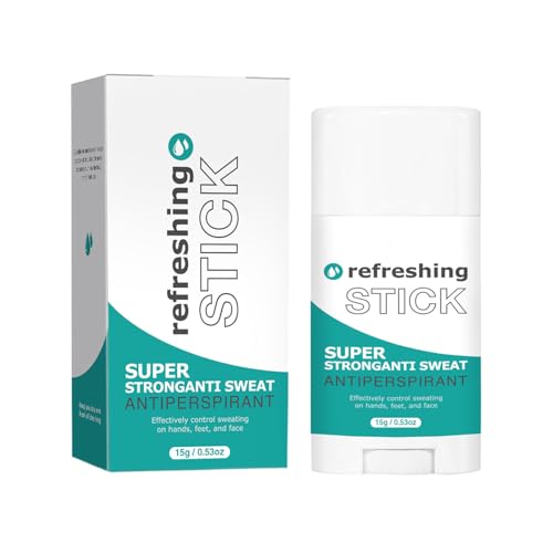 Déodorant anti-transpirant pour femme - Crème Clean Scent - Protection contre la transpiration excessive et les odeurs - 15 g - 7,9 x 4 x 2,1 cm