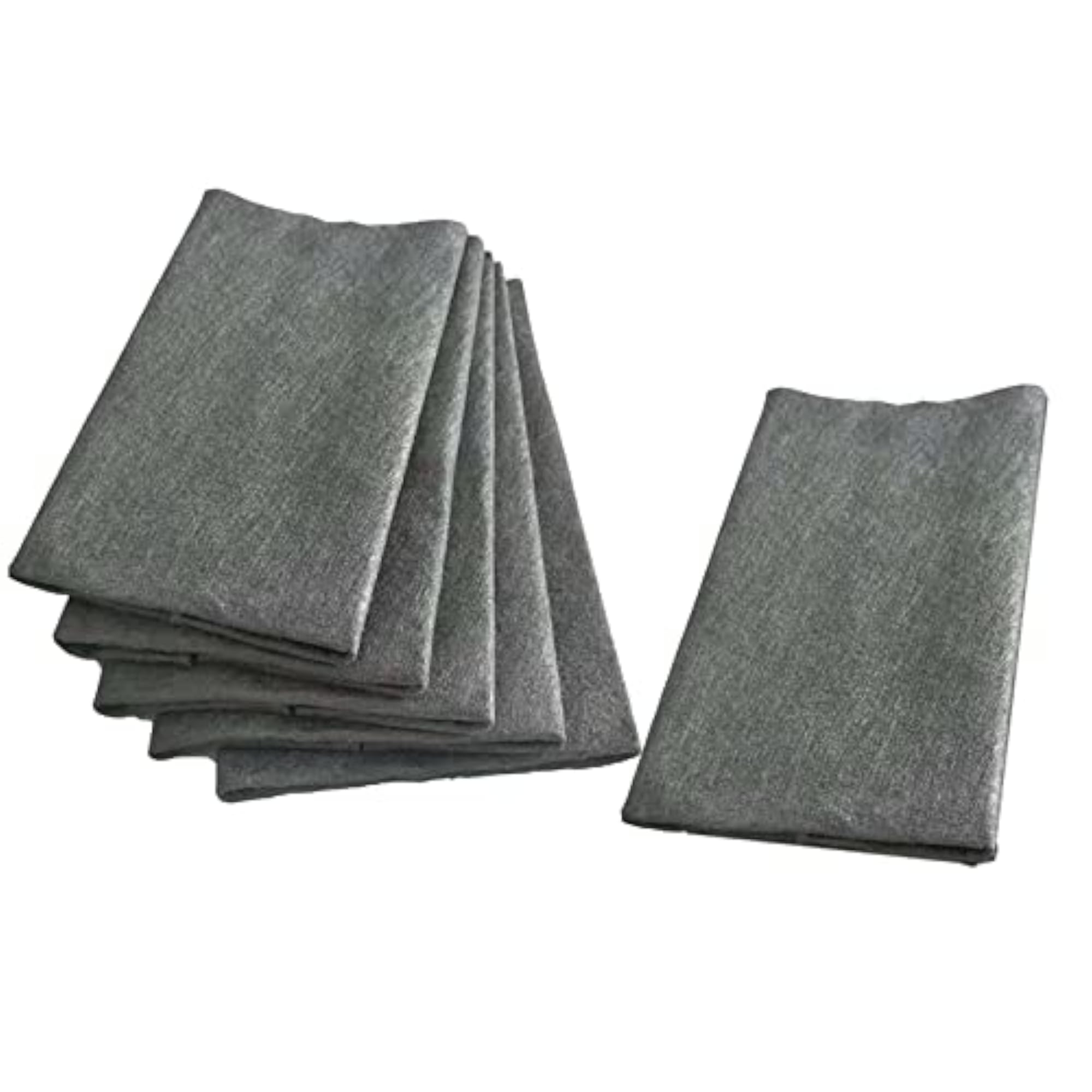 Soft Microfiber Cleaning Cloth Highly Absorbent, 6 Pieces