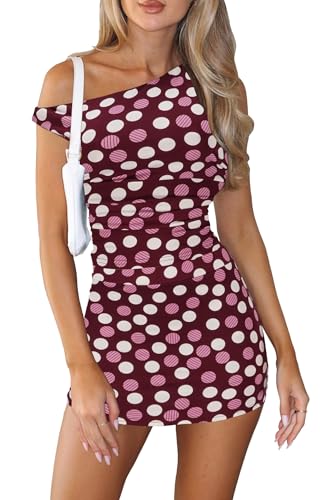 Image of Skirt Sets Women 2 Piece Outfits - Sexy Two Pc Off The Shoulder Tank Crop Top Bodycon Mini Skirts Suits Dresses