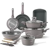 Non Stick Pots and Pans Set 19 Piece, Induction Hob Pan Set, Kitchen Cookware Sets Nonstick, Saucepan Sets with Lids, Frying Pans Set for Cooking, Saute Pan, Stock Pot