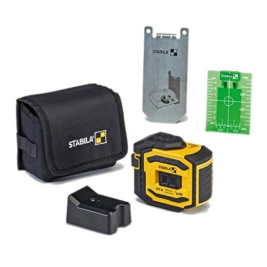 Stabila ProLiner Cross Line Laser Level Plus Plumb Points