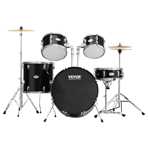 Vevor WJTJZG Adult Drum Set, 5-Piece 22 Inches Complete Full Size Drum Kit With Bass Toms Snare Floor Drum thumb #11