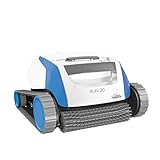 Robot piscina elettrico automatico RUN 20 Dolphin by Maytronics per la pulizia del fondo e pareti per piscine fino a 10 metri.