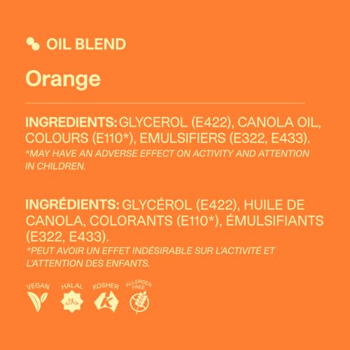 Colour Mill Oil-Based Food Coloring, 20 Milliliters Orange