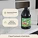 Liquid Rhyno 62 oz. Drain Opener, 2X Concentrate Hair Clog Remover for Sink, Bathtub or Shower Drains, Fast Acting Pro Strength Clears Slow-Flowing Drains, Safe for all Drain Pipes, 4 Treatments