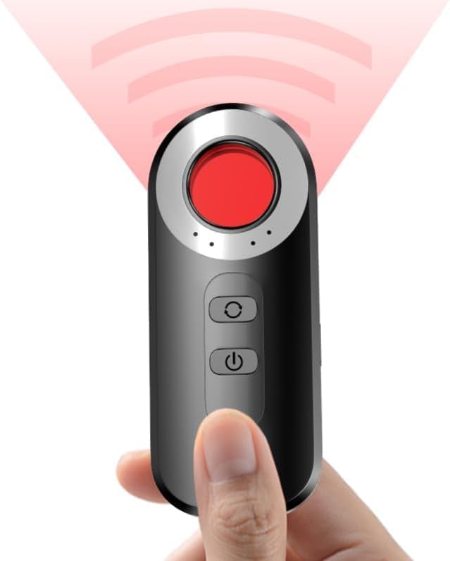 Brathird Detectores de cámara oculta Detector anti espía Dispositivos ocultos Cámara espía Detector de errores, Protector de privacidad, Detector de