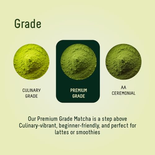Image of OH CHA - Japanese Matcha Tea Powder | Premium Grade | 30gms - 30 Servings | Pure Authentic MatchaGreen Tea Powder Sourced from Shizuoka, Japan | Vegan, No Artificial Sweeteners, NON GMO | Best for Matcha Latte