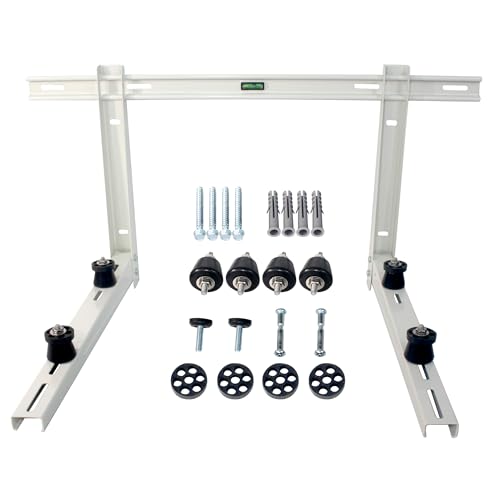 Image of Wall Mounting Bracket for 9000-36000 BTU Condenser,Ac Support Brackets Rust Free Stainless Steel for Mini Split Air Conditioner Heat Pump Systems. (9000-36000BTU)