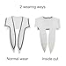 HoosaiyWoo Sailor Fake Collar for Women Free Size Female Detachable False Collars Match Sweater T-Shirt Dress Lolita Sailor Cosplay Fashion White Shawl Ladies Fake Collar Ties for Girl,A White