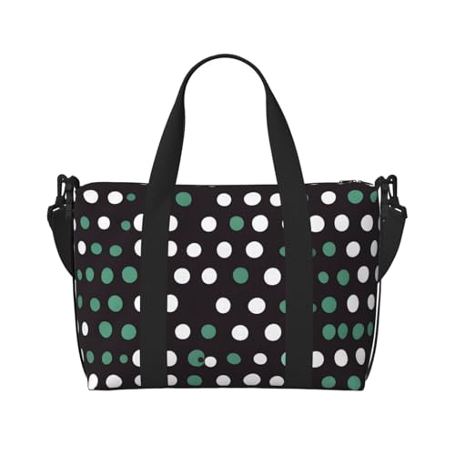 Sac à main week-end à pois imperméable pour vos voyages et séances de sport