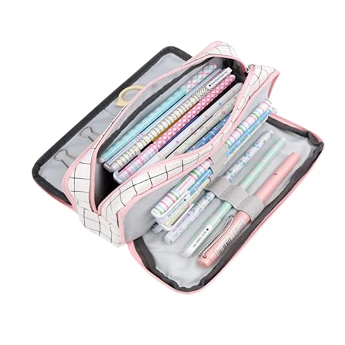 Trexee Large Capacity Pencil Bag, Canvas Cotton Linen Pencil Pouch , Portable Makeup Bag, Pencil Pouch Pencil Case Cute Stationery Bag for Students Girls Boys Adults Office Asthetic Pencil pouch korean pencil pouch (B0BJVWDNVD) Amazon Price History, Amazon Price Tracker