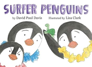 Paperback Surfer Penguins Book