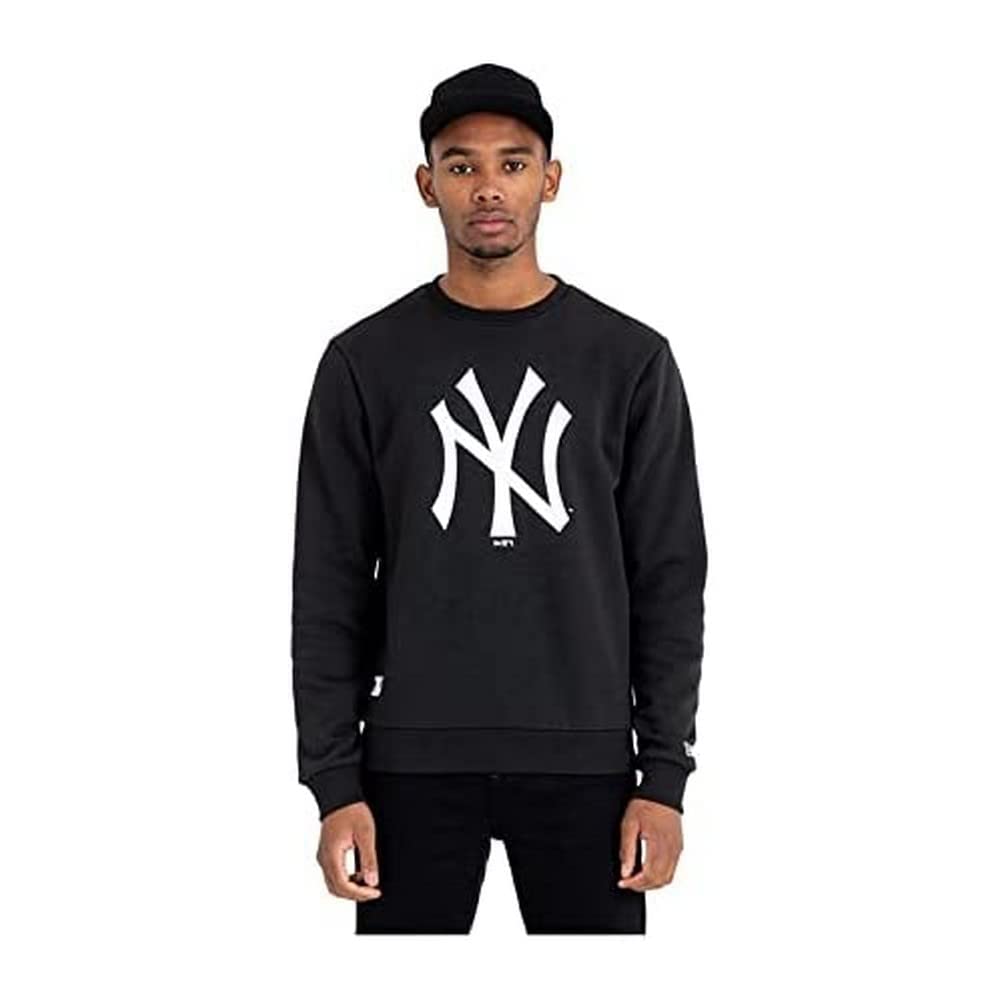 New Era Team Logo Crew New York Yankees Sweatshirt Homme Sweatshirt Homme