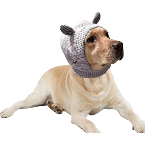 Golden Apple Dog Beanie with Ears Cover