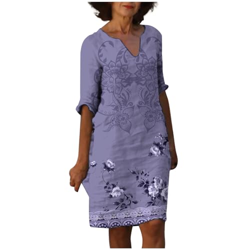Robe tee-shirt vintage violette exprimez votre style unique de la plage à la vie citadine
