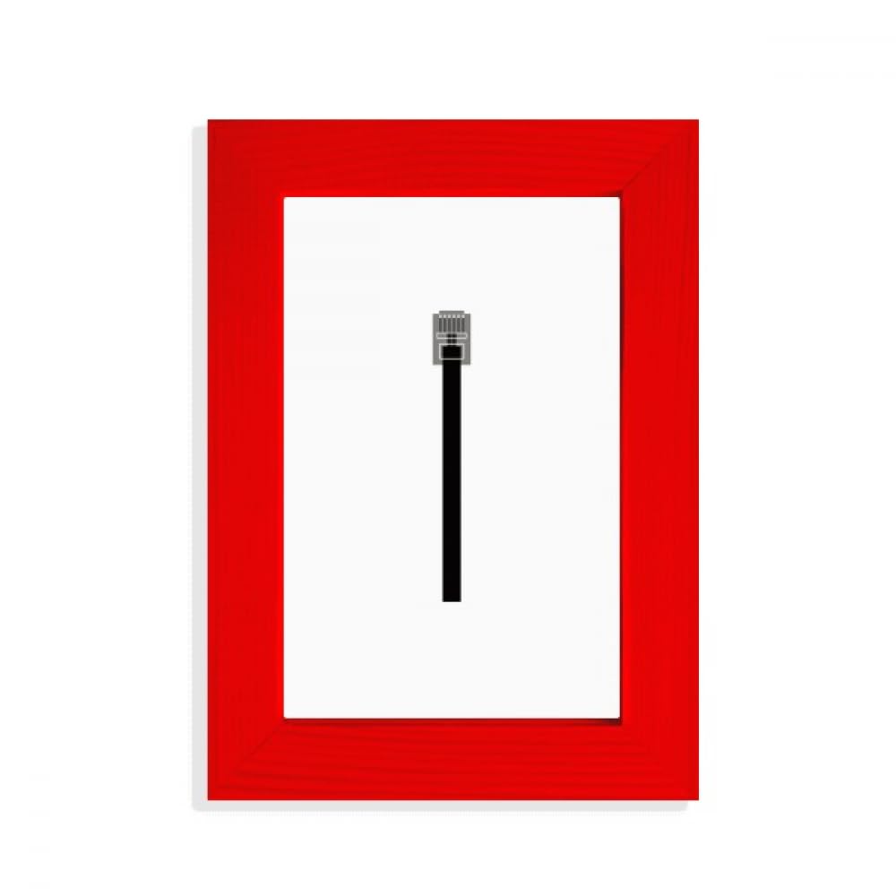 Cadre photo noir USB avec double câble d'alimentation