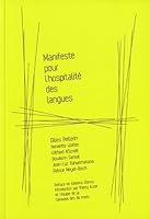MANIFESTE POUR L'HOSPITALITE DES LANGUES 2895023182 Book Cover