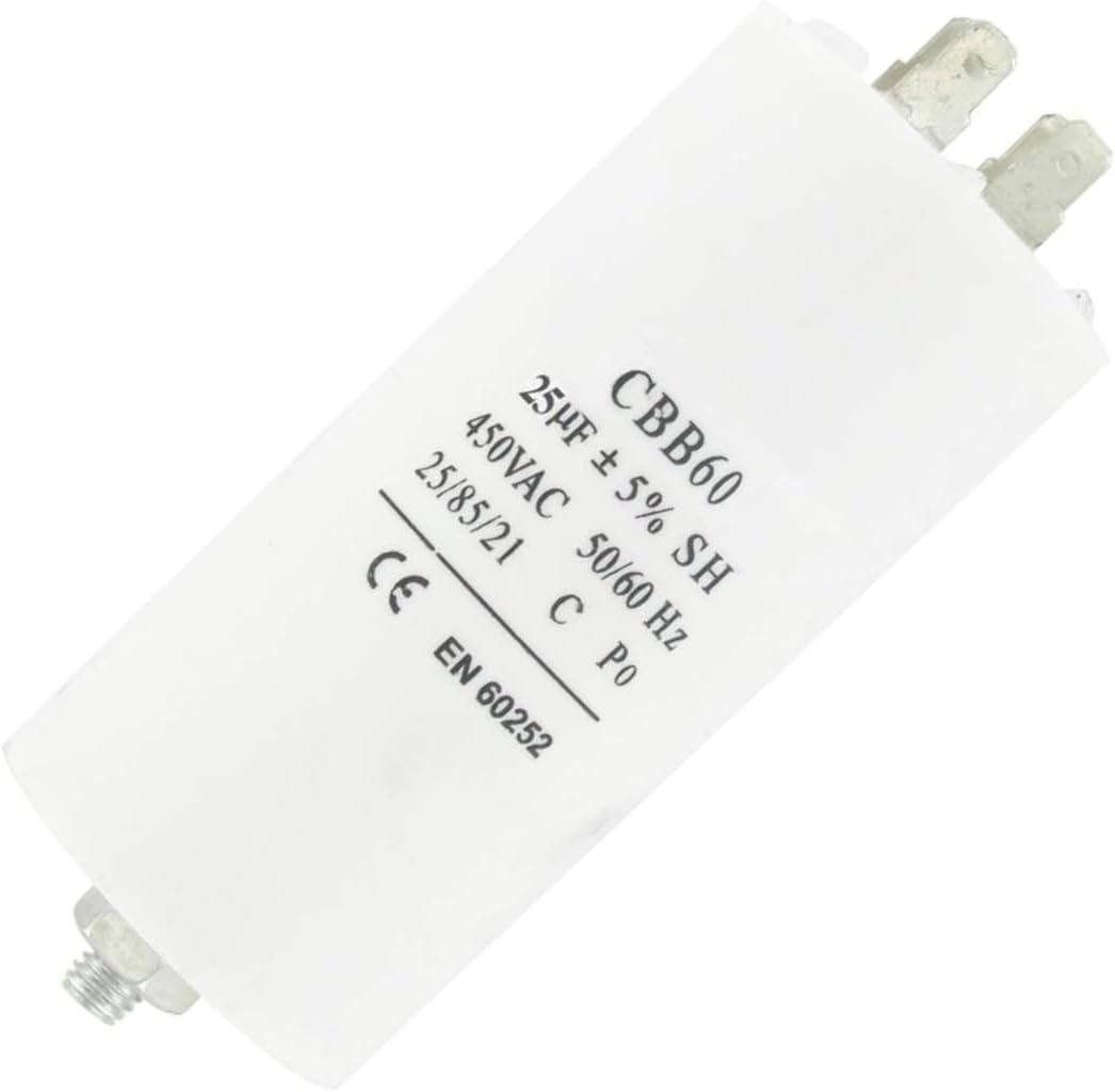 Home Parts ltd - Universal Microfarad Capacitor 25UF 400V 450V 500V
