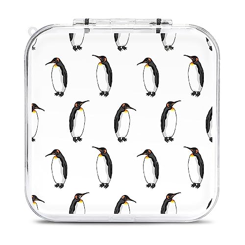 ペンギン Switch用ゲーム機用カセットケース イッチ保護カバー 収納バッグ Switch対応ハードケーススイッチ 防塵 防汚 防水 耐衝撃 12枚収納ジョイコン全面保護 着脱簡単