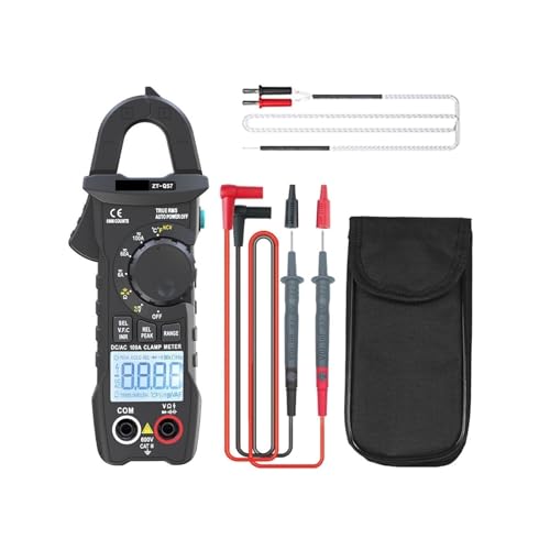 Pinza Amperimétrica Digital, Pinza Amperimétrica Pequeña AC-DC ZT-QS7 de Alta Precisión para Voltaje Resistencia Diagnóstico Automotriz miniatura 2