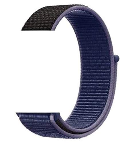 GetTechGo Nylon 22mm Strap Compatible with Galaxy Watch 3 45mm/Galaxy 46mm/Gear S3 Frontier,Classic/Amazfit Pace Stratos/Huawei GT2 46mm/Honor Magic Watch 2(46mm) & Watches with 22mm Lugs-Mid Black (B092ZML5SJ) Amazon Price History, Amazon Price Tracker