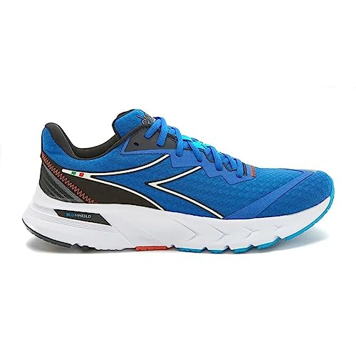 Diadora Mythos Blushield Volo 2 Men's Sports Shoes Yellow Track Track, Blue, 9 AU