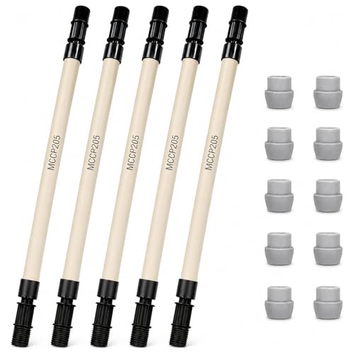 5 Sets of NO.5 (#5) MCCP205 Pump Tube & 1/4 UCAK200 Ferrule Replacement for Stenner Pump Tube Fit for 45 85 100 & 170 Classic SVP Adjustable Fixed BDF & M128 Stenner Pumps 85mhp17 Parts