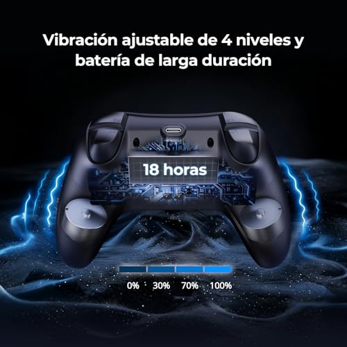 Controlador de juego Bluetooth C6 compatible con Nintendo Switch y Steam Deck 6