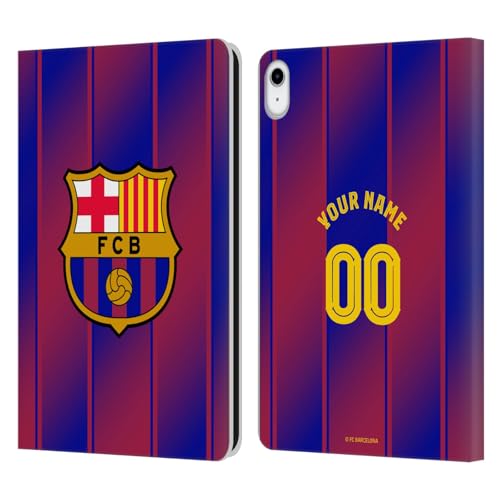 Étui Portefeuille iPad 10.9 FC Barcelone Compagnon Idéal pour Matchs au Salon