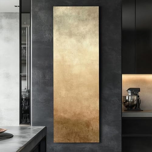Pósteres en lienzo enmarcados de diseño vertical exclusivo y formato alargado de 65 x 195 cm