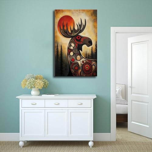 Impression sur toile orignal : le cadeau idéal de décoration murale