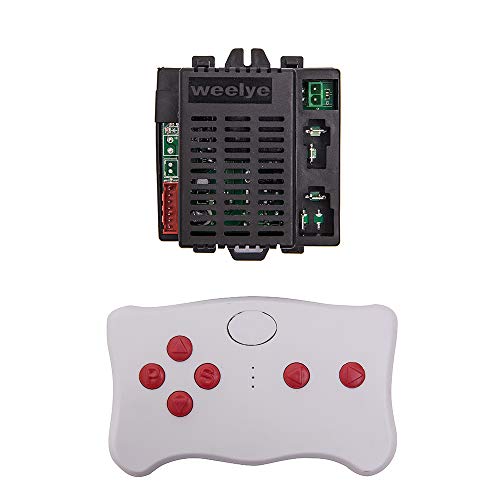 jiaruixin Wellye RX57 12V CE FC Children's Electric car 2.4G Bluetooth Control and Receiver Accessories, for Kids Ride On Toys Replacement Parts