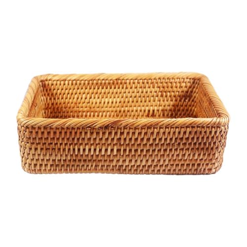 Cesta de armazenamento de pão de vime para uso doméstico, cesta de armazenamento de vime, vegetais,