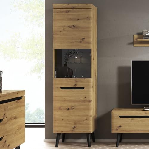 Komodee Vitrina Alta SUDBURRY NWT53 - Roble -...