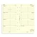 Lot Filofax Recharge 2022 Horizontale Français 1 semaine sur 2 pages Format Personal Crème 9,5 x 17,1 cm + Index Adhésif Blumie