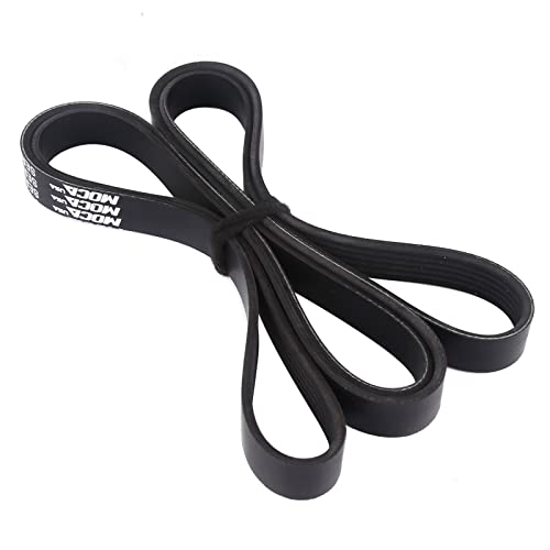 Image of MOCA 6PK2095 Serpentine Belt Compatible with 2005-2008 for Chrysler 300 3.5L 5.7L, 2002-2007 for Dodge Caravan 3.3L, 2004-2008 for Mazda 6 3.0L, 2002-2008 for Dodge Grand Caravan 3.3L