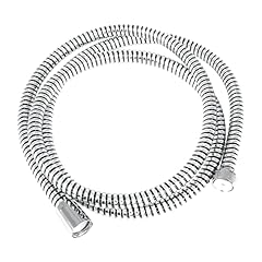 Amig - Tubo flessibile per doccia 1,75 m – Mod. Universale 9903 in PVC rinforzato cromato – Lunghezza: 1,75 m – Tubo lungo per docce incassate o vasche da bagno – Leggero e resistente