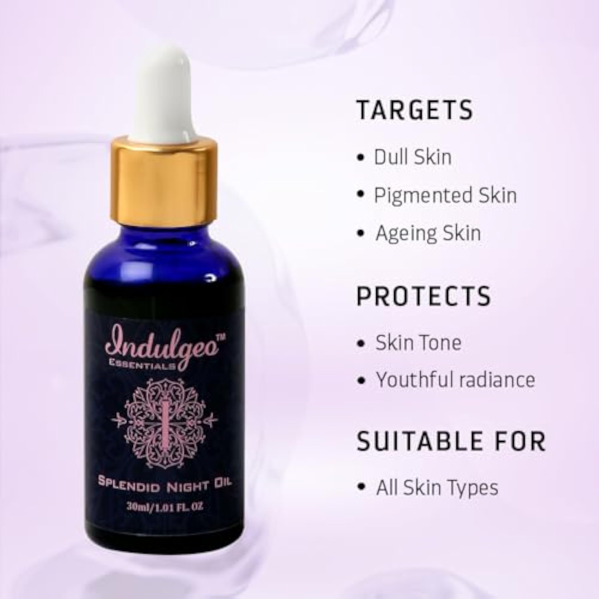 Splendid Night Oil for Face, Anti Pigmentation & Anti-Aging