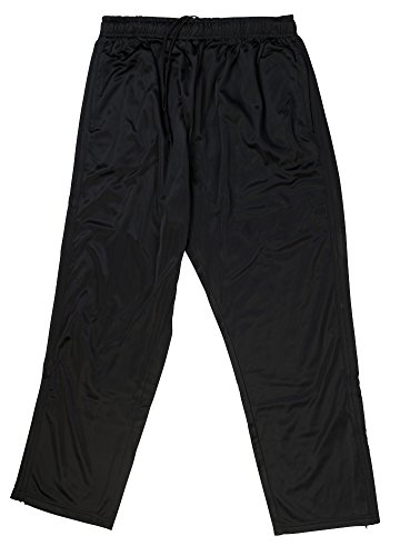 North 15 Men's Jogger Tricot Pants with Bottom Zipper (Medium -5X Large)