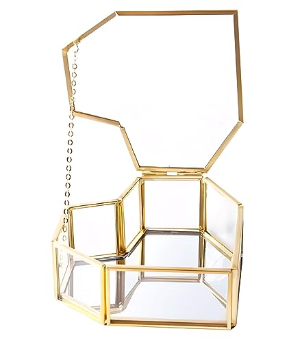 The Weston Choice Heart- Shape Design Transparent Jewelry Box Jewelry ...