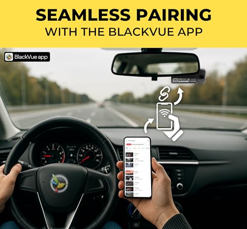 BlackVue DR970X Box-2CH Plus Dash Cam | Secure Box Unit + 2 Small Cameras (4K-Full HD), STARVIS 2 Sensor, Parking Mode, Up to 512GB, Wi-Fi, GPS, Cloud Features Dashcam (64GB)