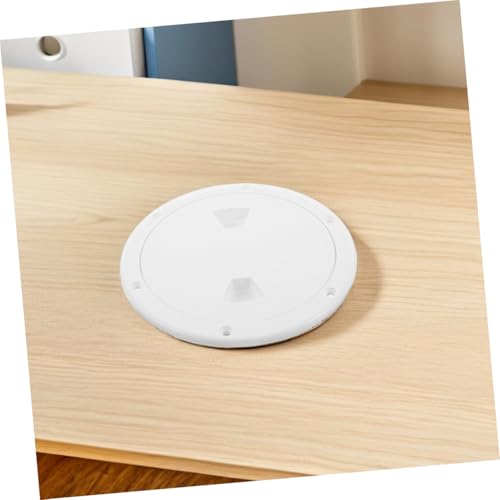 Trappe ronde étanche en ABS blanc Alipis pour pont de bateau